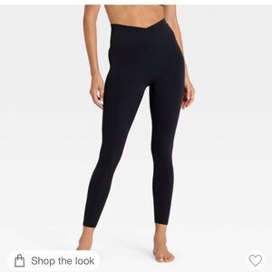 All in Motion Black Ankle Leggings